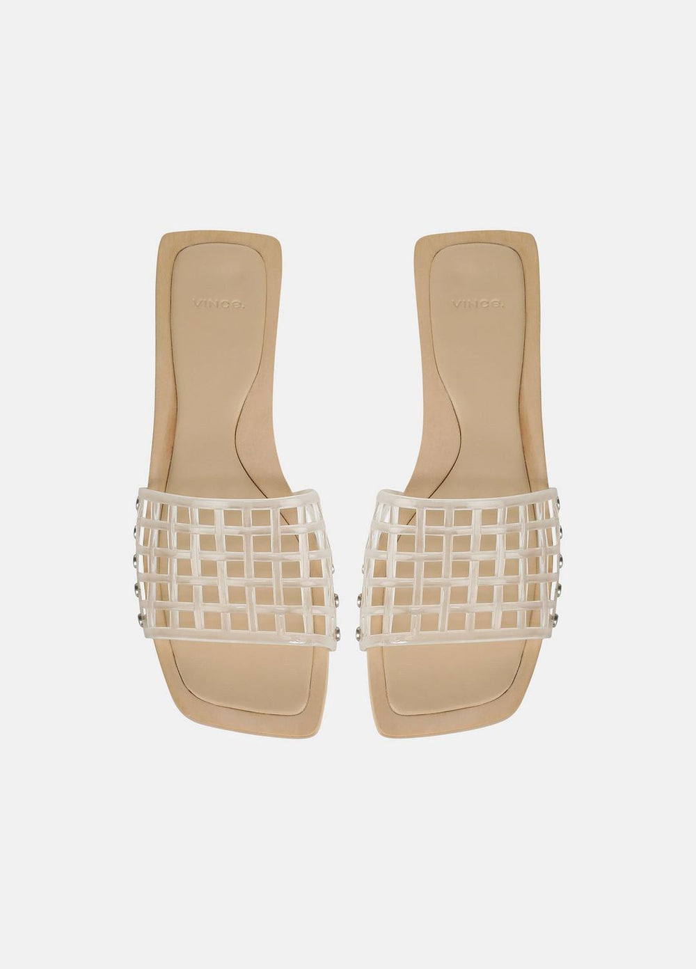 Barbara Jelly Slide Sandal in Sandals - CLEAR