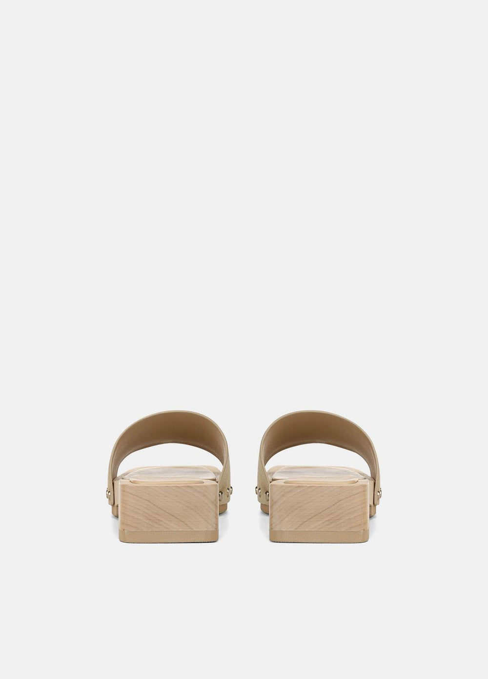 Barbara Suede Slide Sandal in Sandals - WHEAT