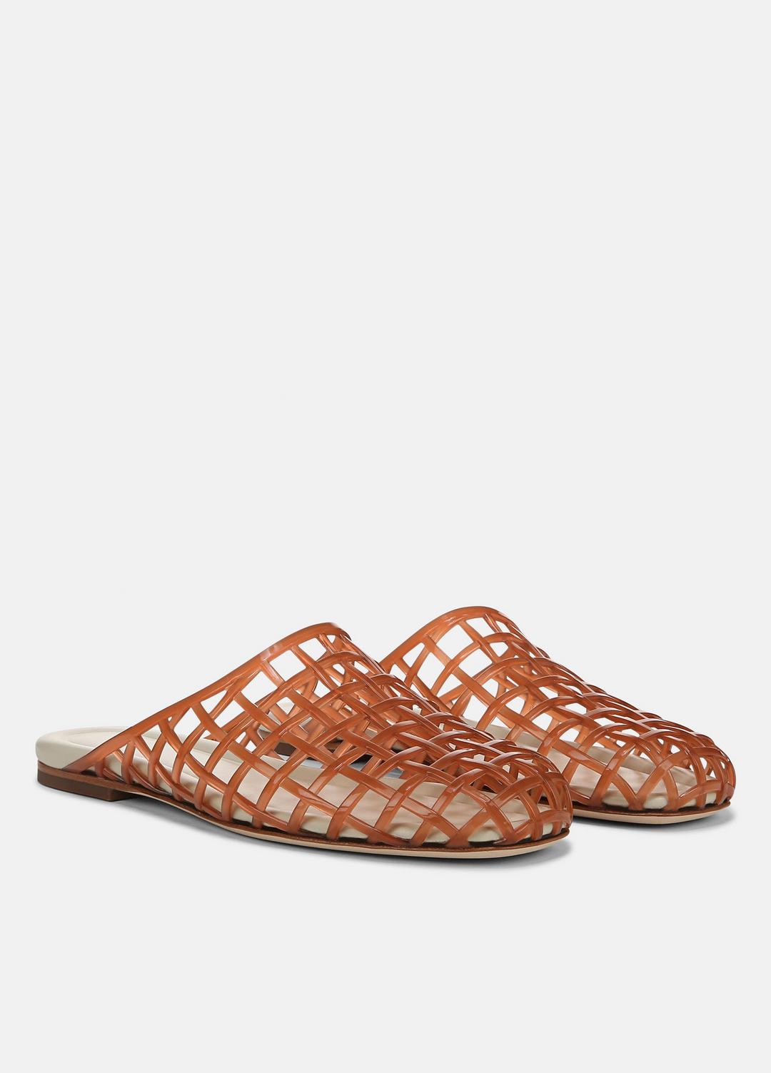 Barcelona Jelly Sandal in Sandals - DARK AMBER