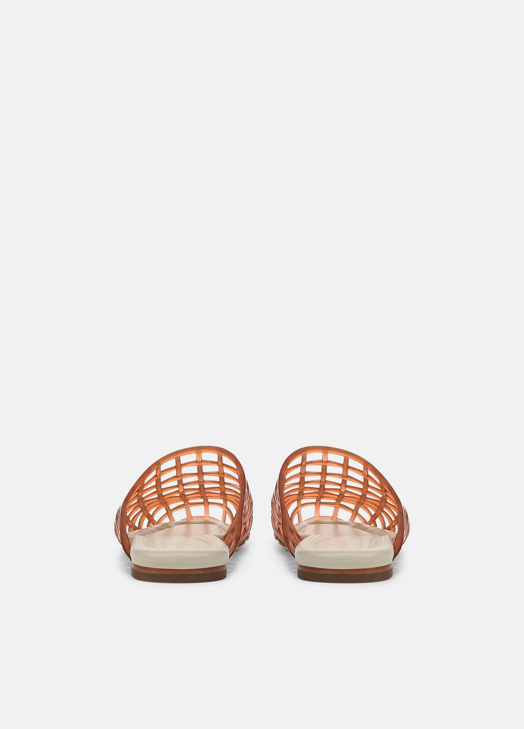 Barcelona Jelly Sandal in Sandals - DARK AMBER