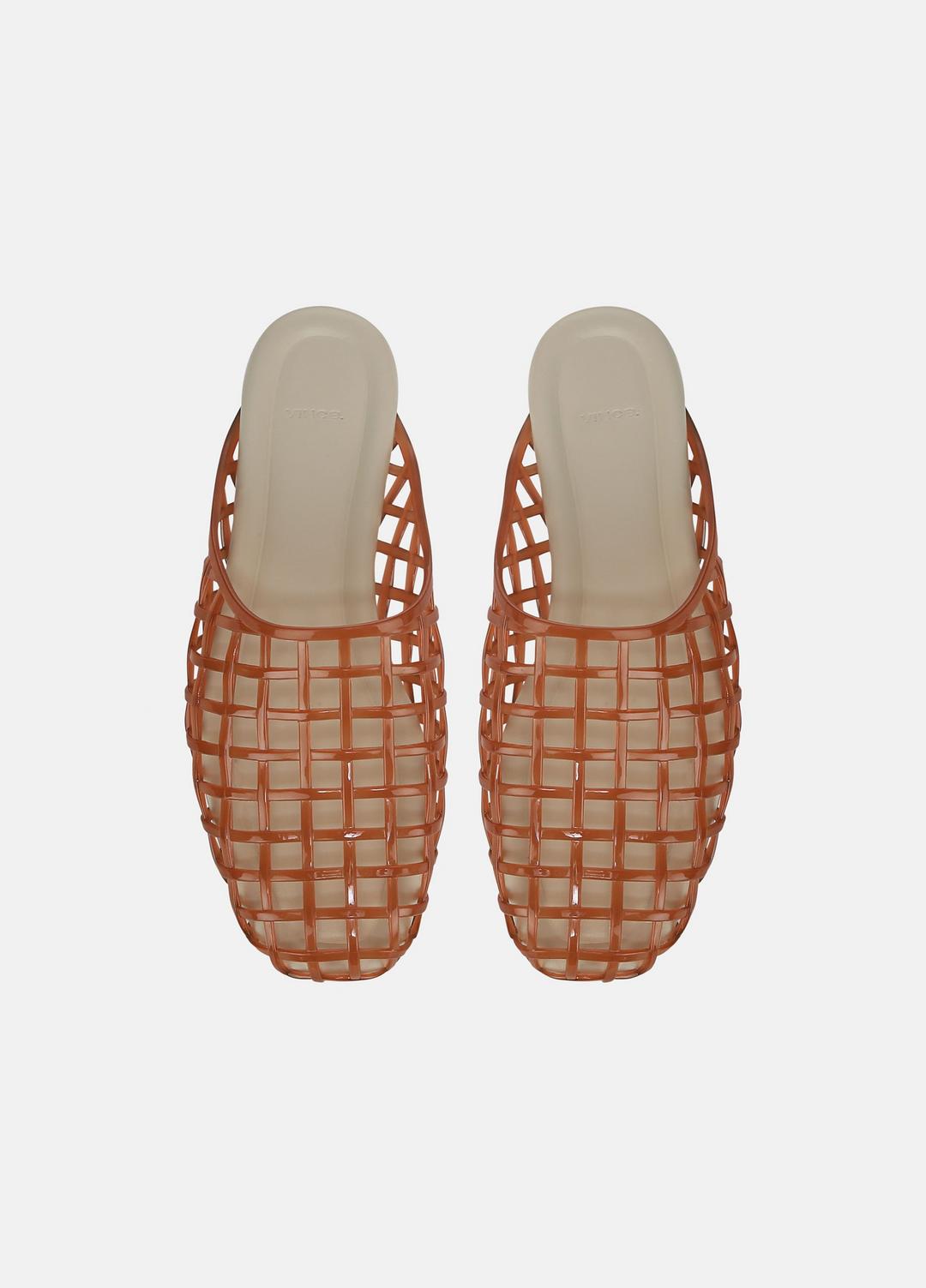 Barcelona Jelly Sandal in Sandals - DARK AMBER