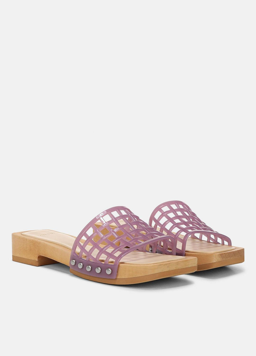 Barbara Jelly Slide Sandal in Sandals - AMETHYST