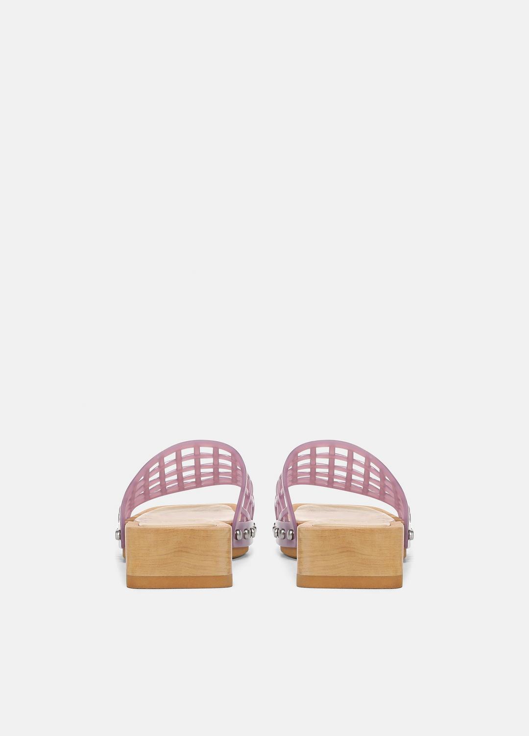 Barbara Jelly Slide Sandal in Sandals - AMETHYST