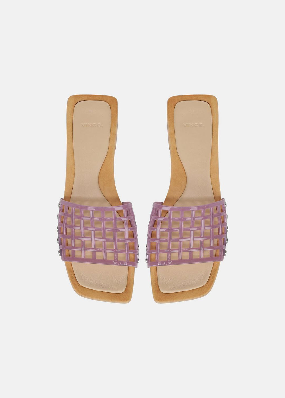 Barbara Jelly Slide Sandal in Sandals - AMETHYST