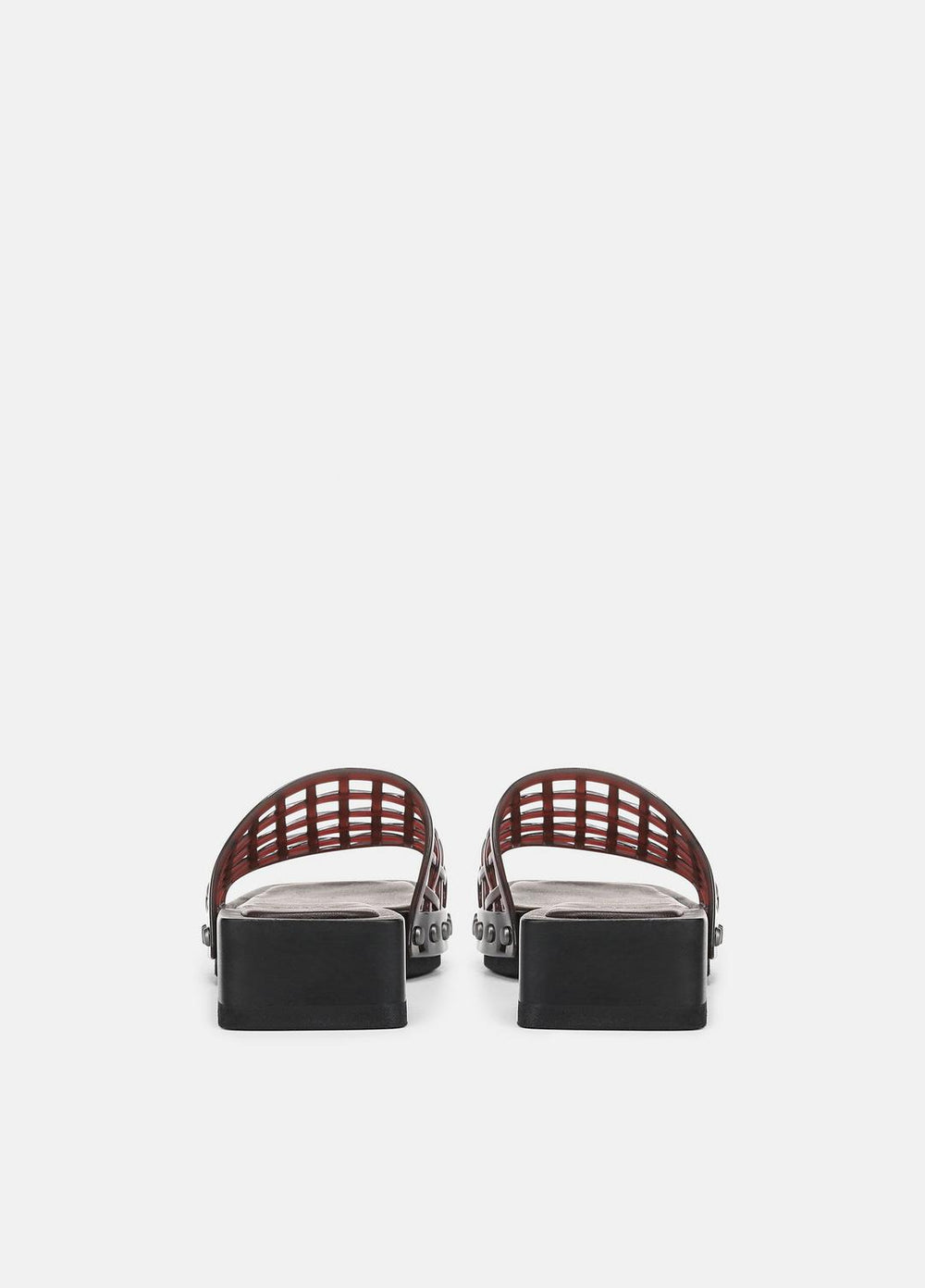 Barbara Jelly Slide Sandal in Sandals - GANACHE