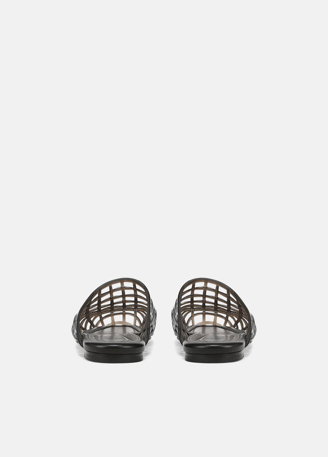 Barcelona Jelly Sandal in Sandals - BLACK
