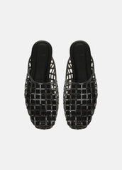 Barcelona Jelly Sandal in Sandals - BLACK