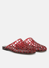 Barcelona Jelly Sandal in Sandals - POPPY RED