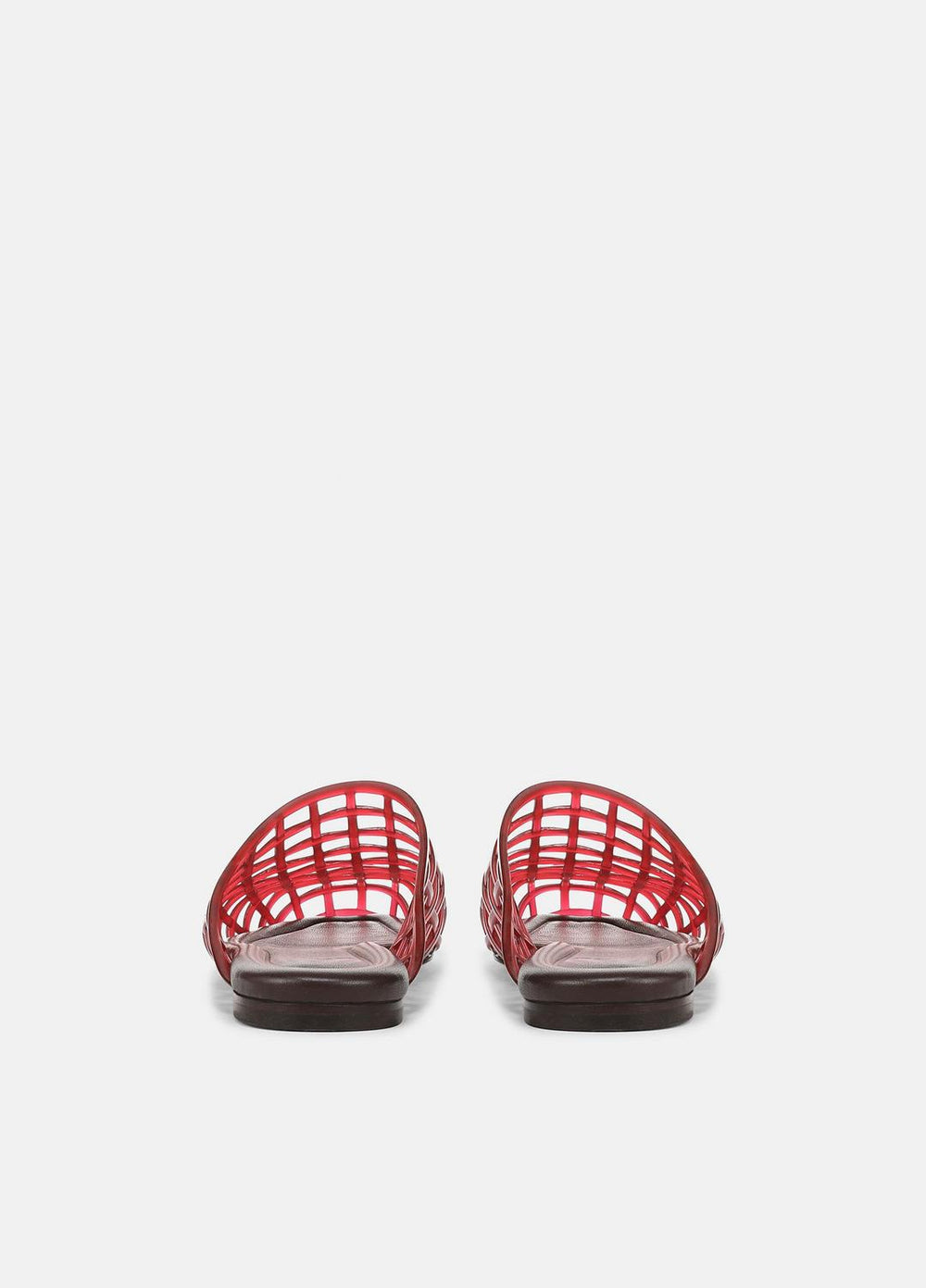 Barcelona Jelly Sandal in Sandals - POPPY RED
