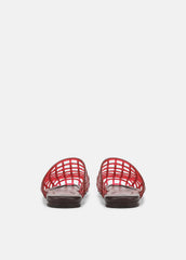 Barcelona Jelly Sandal in Sandals - POPPY RED