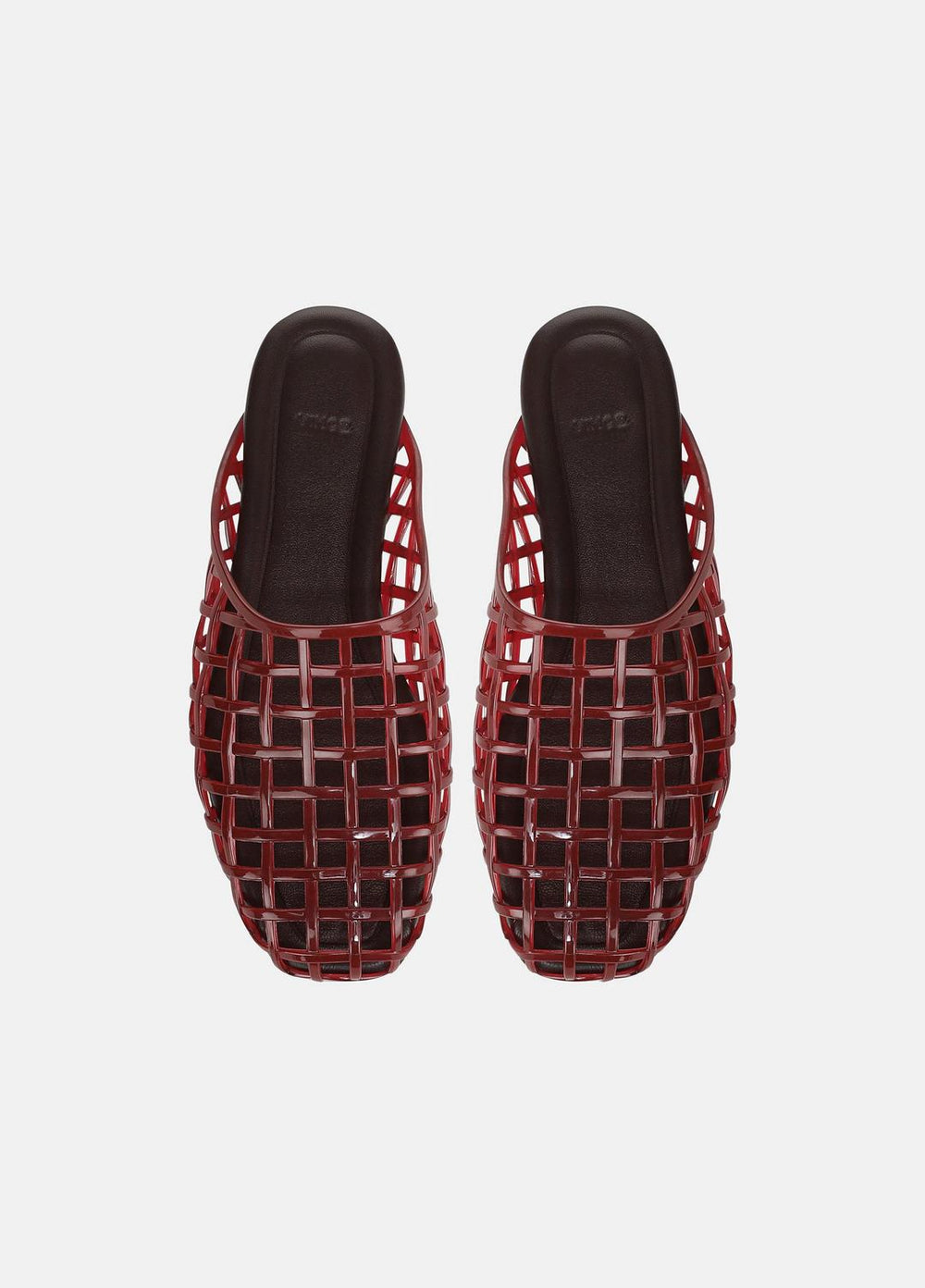 Barcelona Jelly Sandal in Sandals - POPPY RED