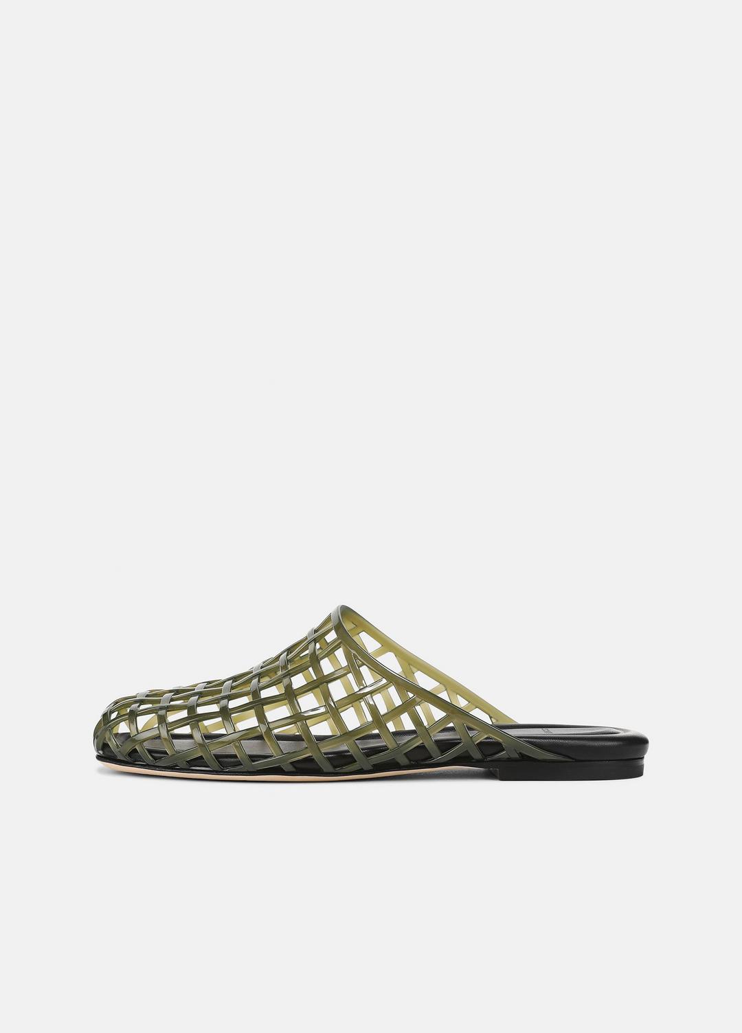 Barcelona Jelly Sandal in Sandals - CHIVE