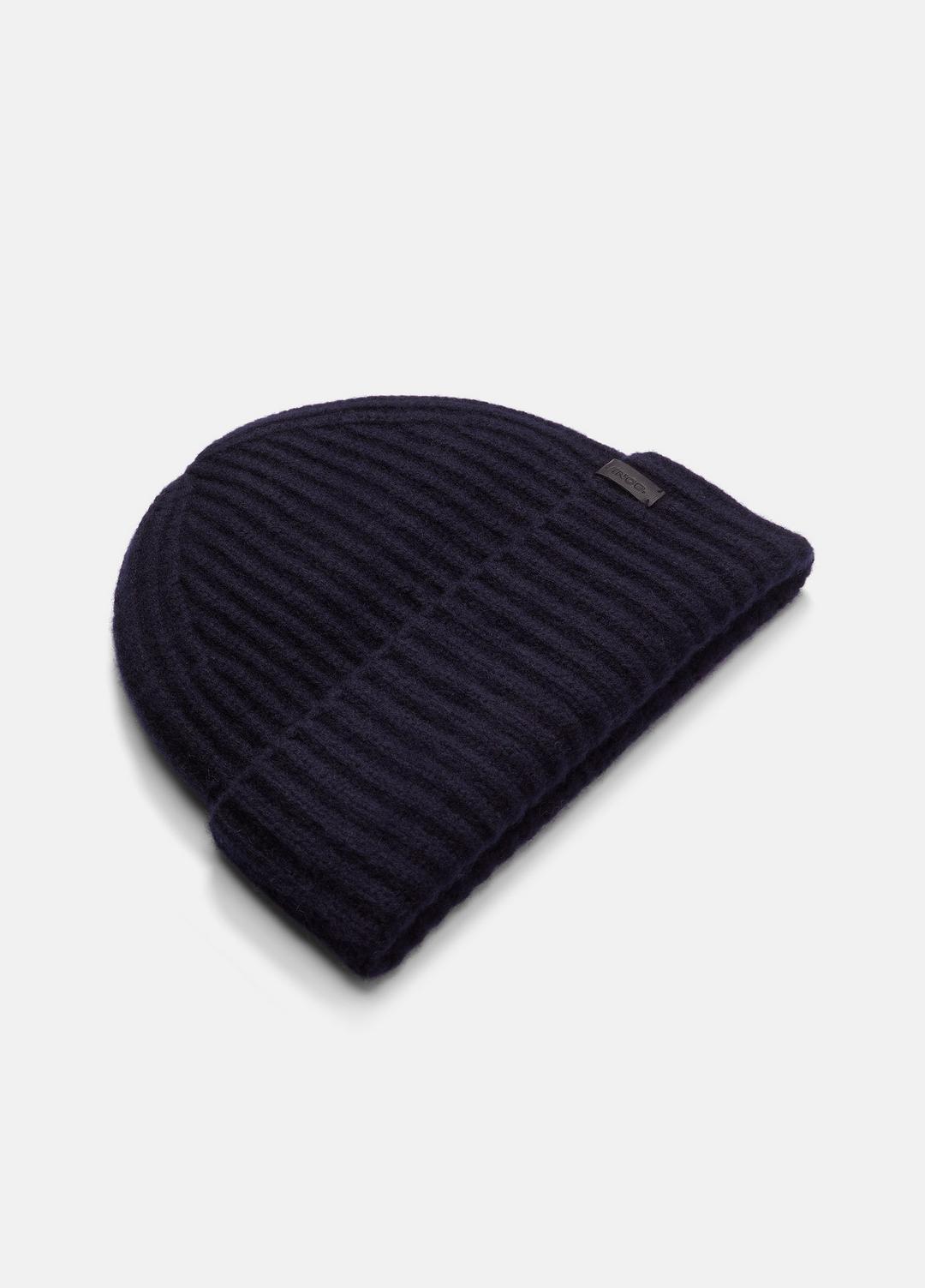 Plush Cashmere Chunky-Knit Beanie in Scarves & Hats - COASTAL BLUE