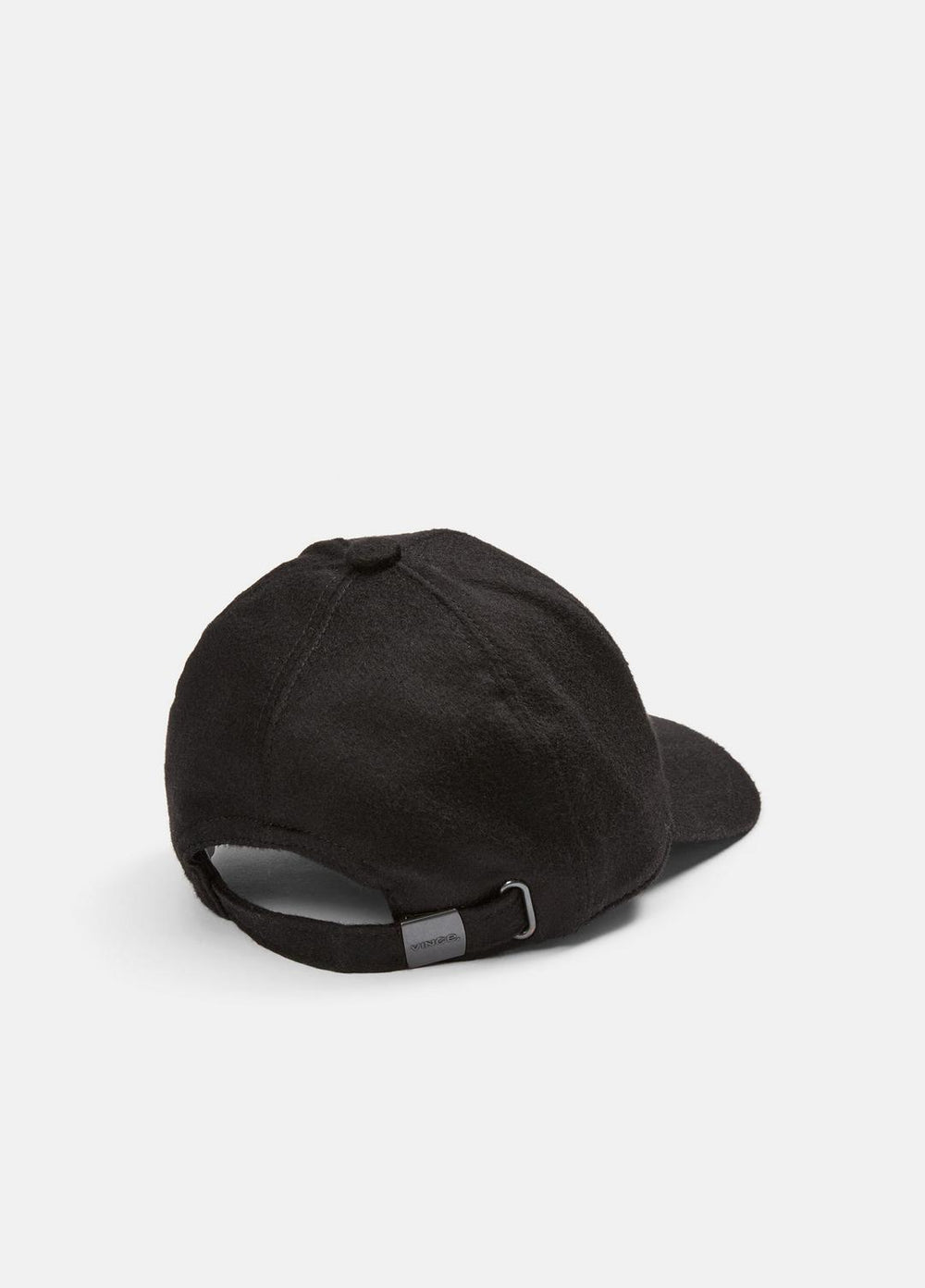 Leather-Trim Cashmere Baseball Cap in Scarves & Hats - BLACK