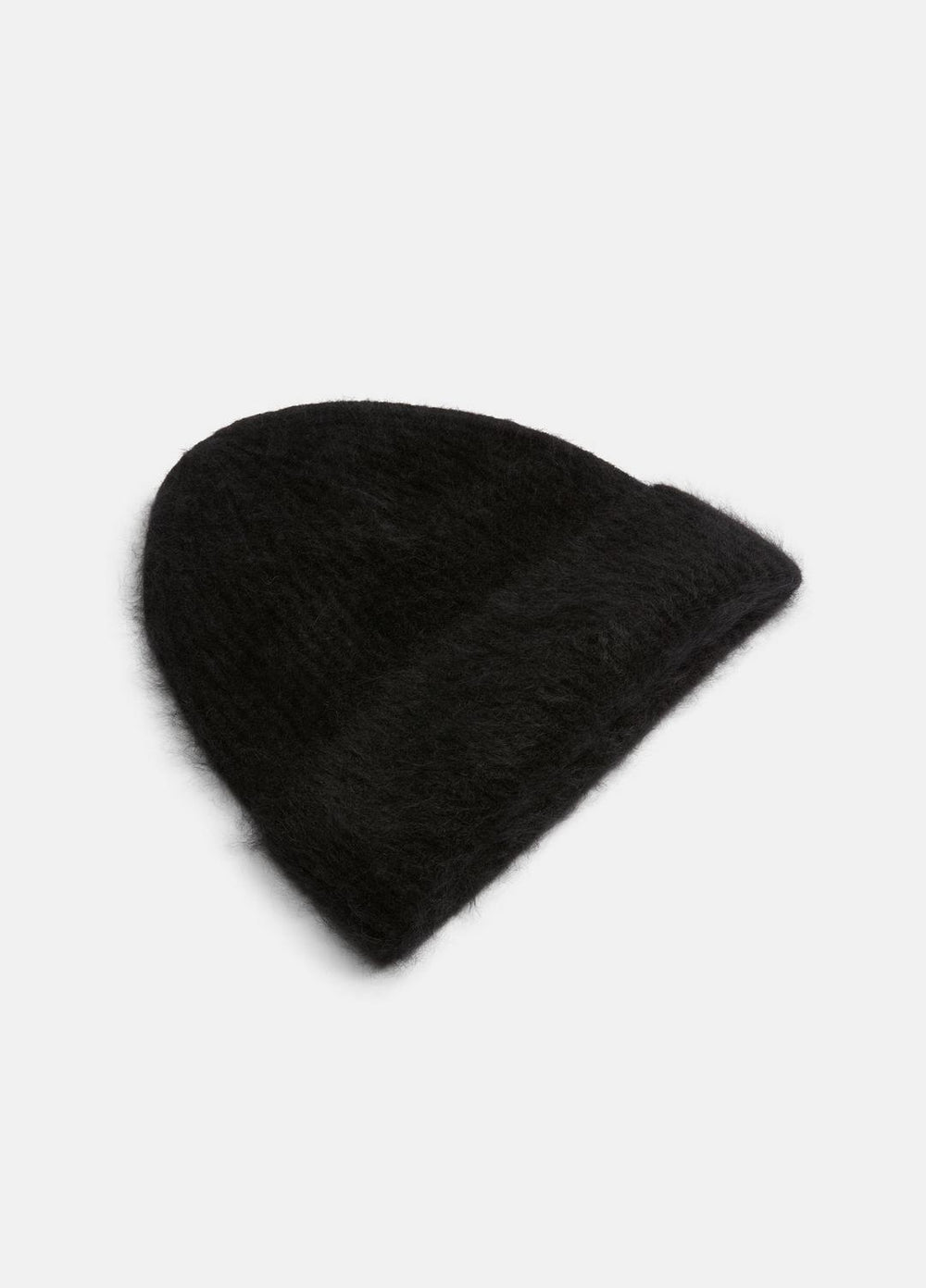 Brushed Cashmere Beanie in Scarves & Hats - BLACK