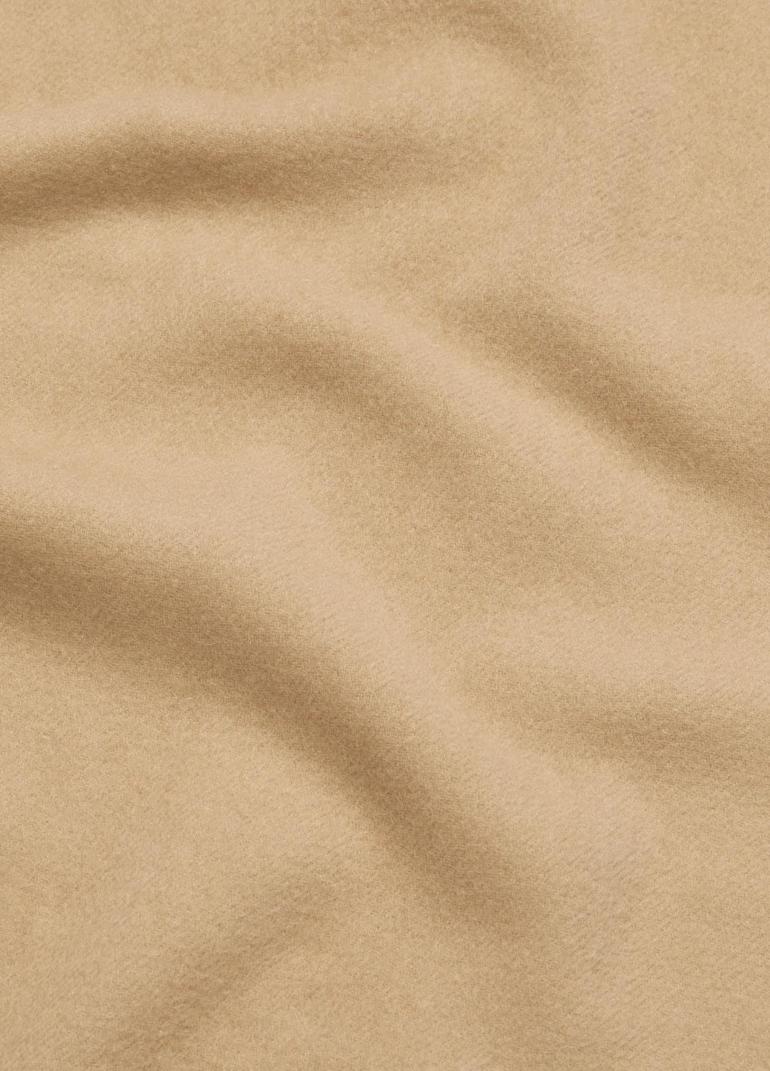 Double-Face Cashmere Scarf in Scarves & Hats - CAMEL