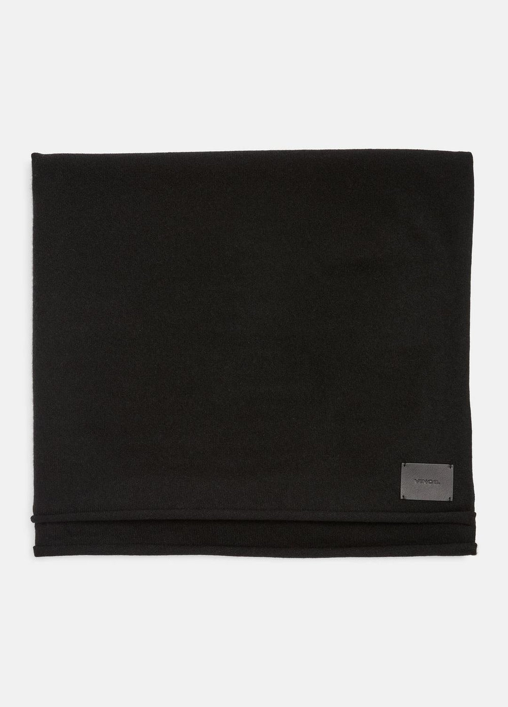 Plush Cashmere Blanket Wrap in Scarves & Hats - BLACK