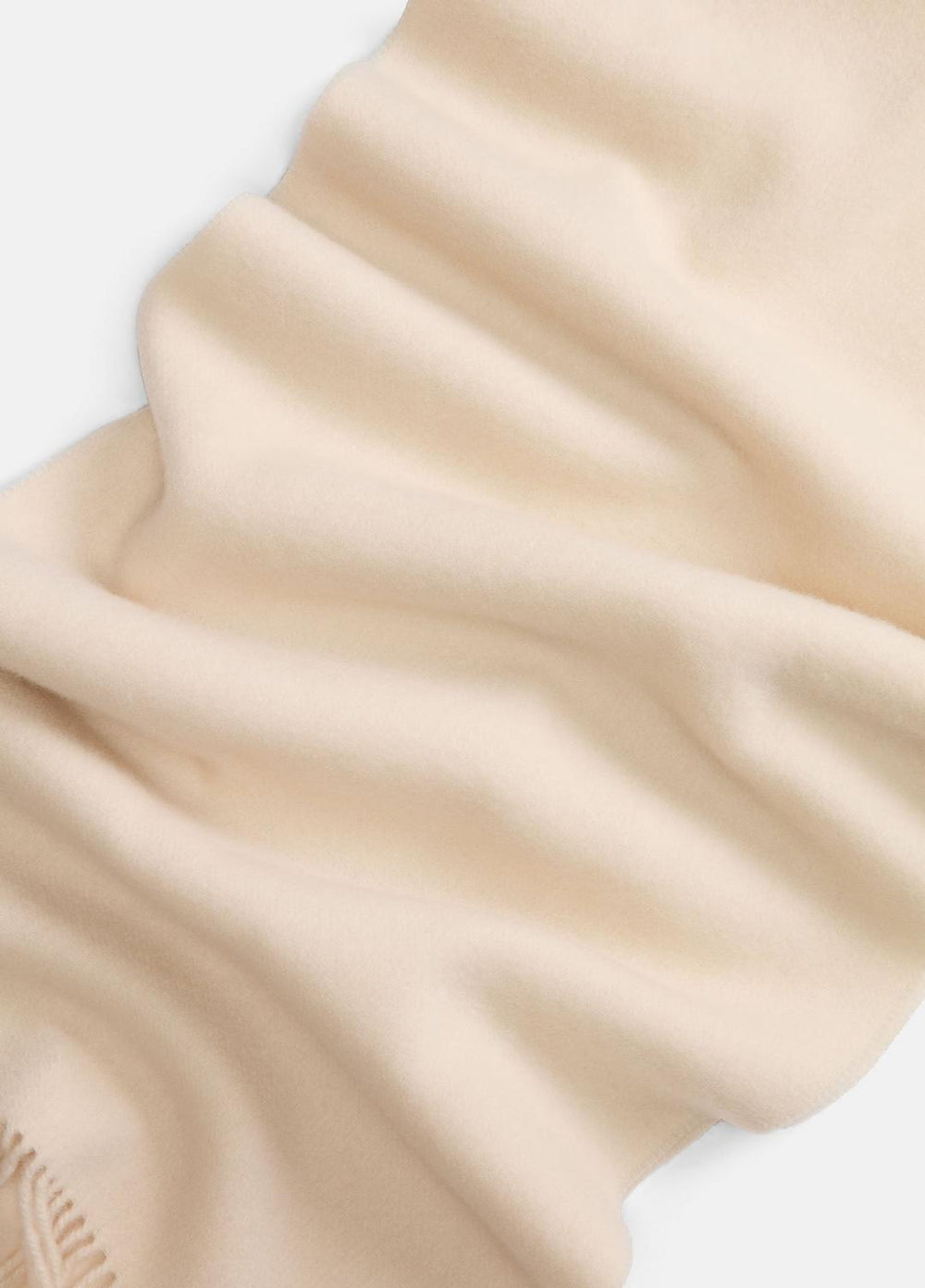 Double-Face Cashmere Scarf in Scarves & Hats - IVORY