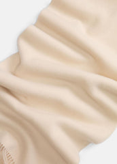 Double-Face Cashmere Scarf in Scarves & Hats - IVORY