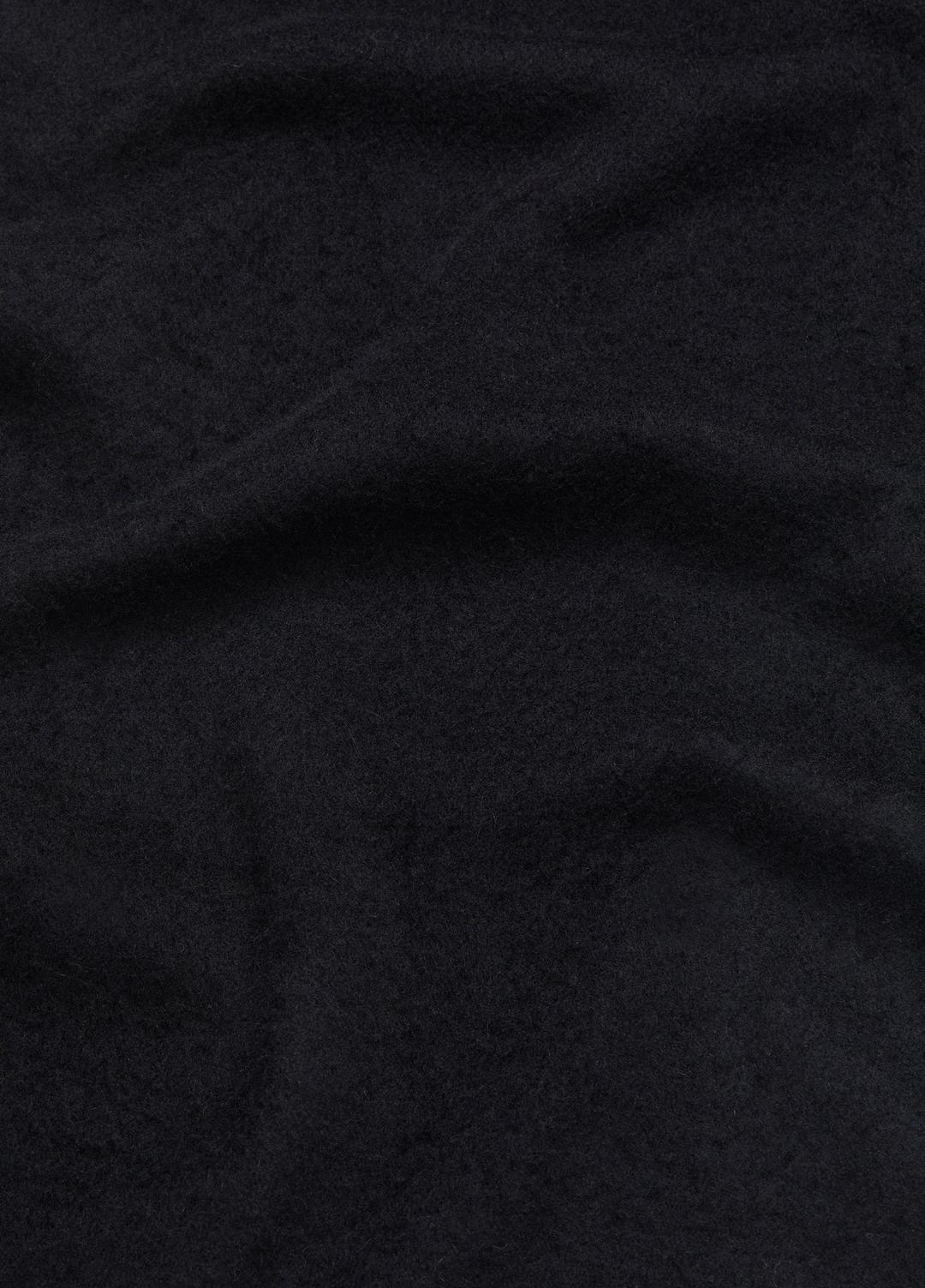 Double-Face Cashmere Scarf in Scarves & Hats - BLACK