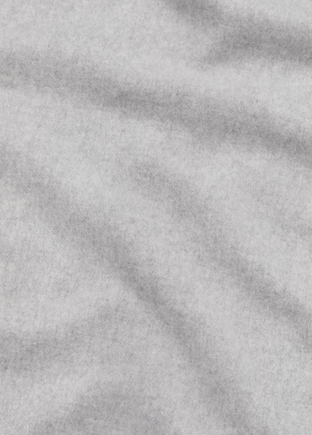 Double-Face Cashmere Scarf in Scarves & Hats - GREY