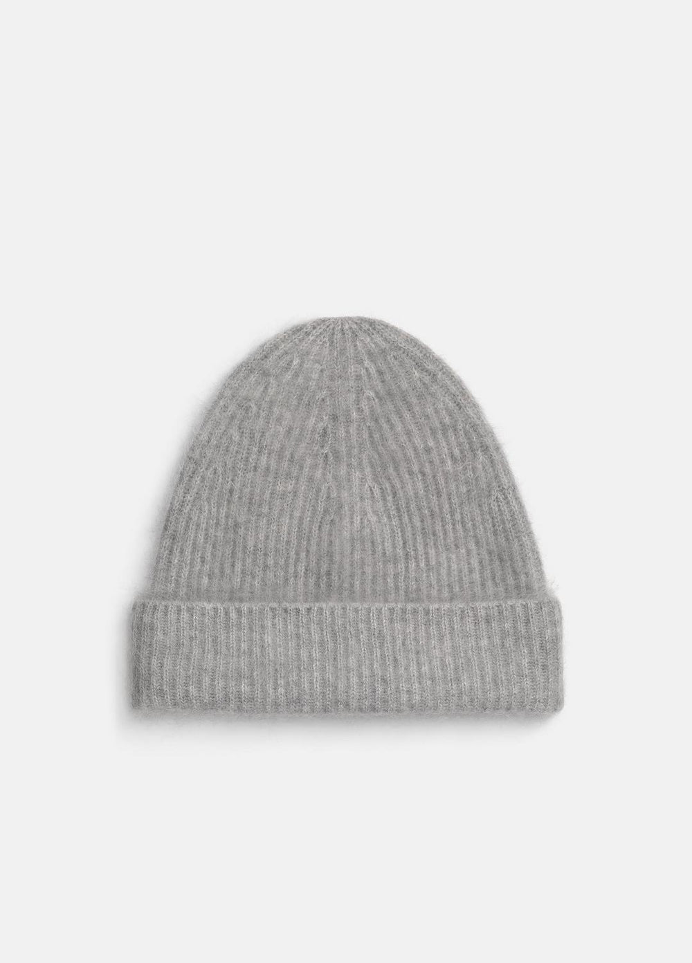 Brushed Cashmere Beanie in Scarves & Hats - HEATHER GREY