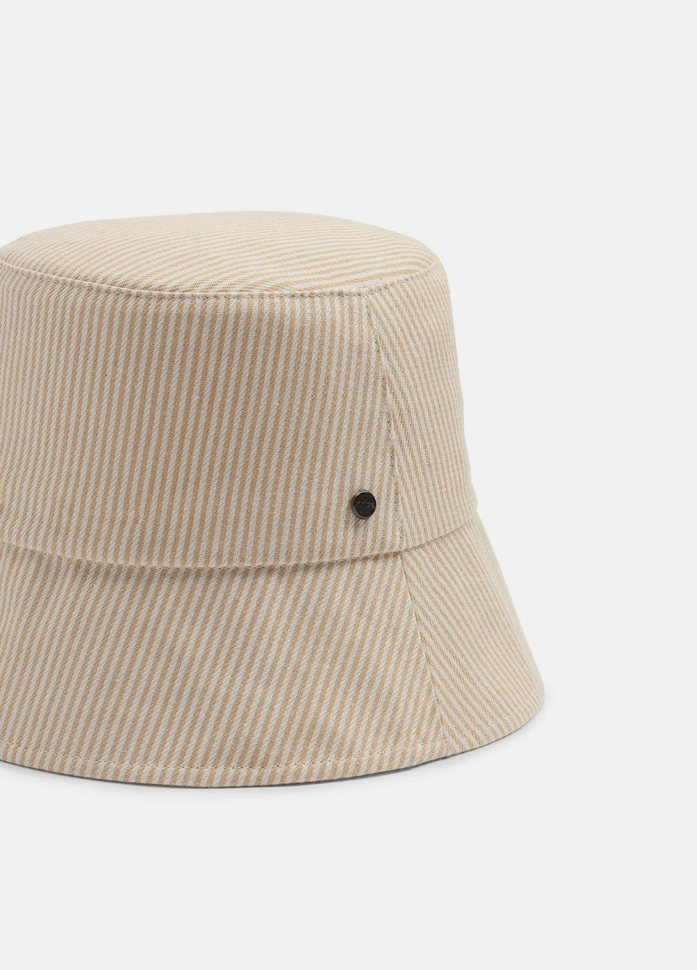 Stripe Cotton Canvas Bucket Hat in Scarves & Hats - TUSK