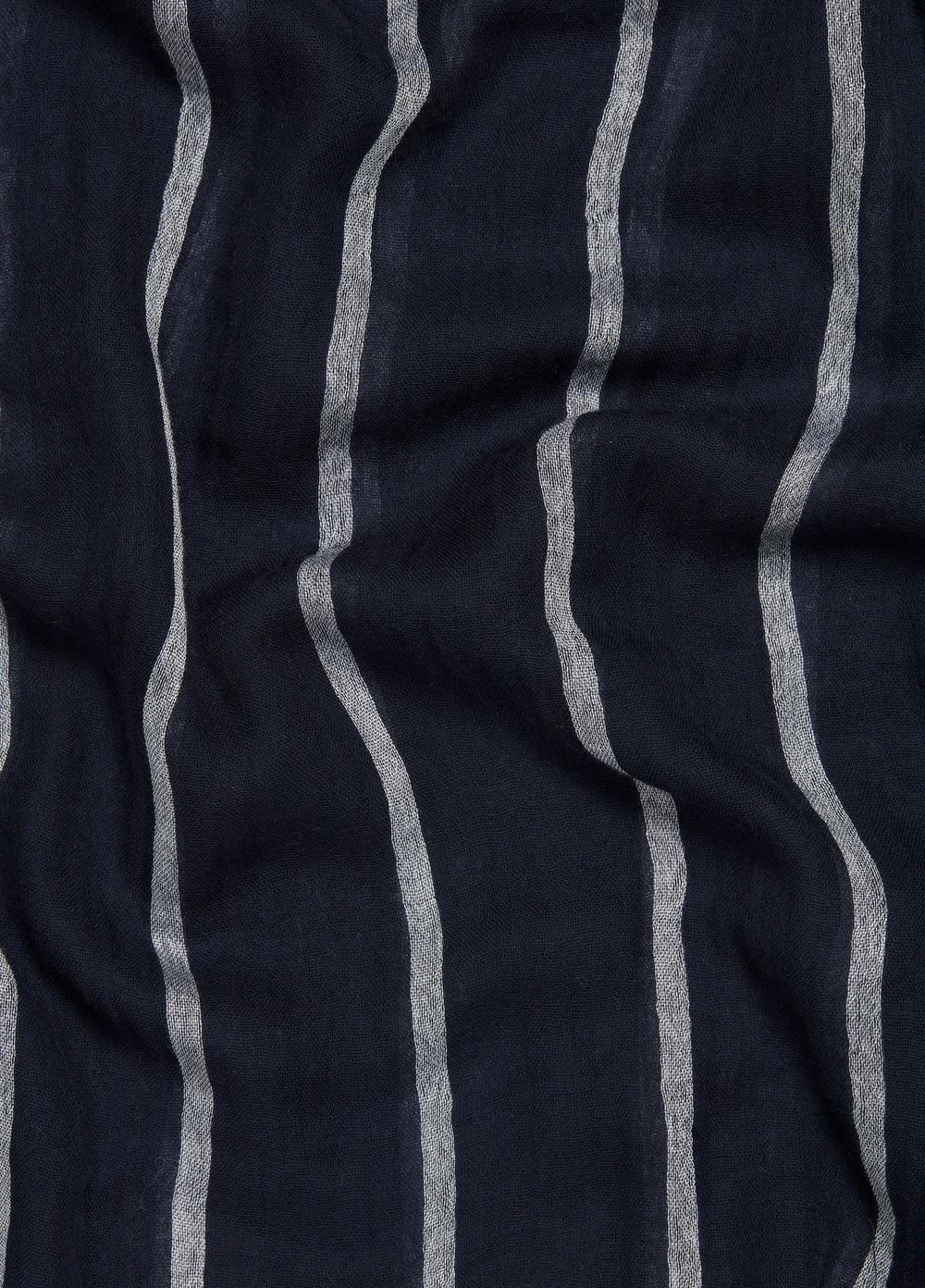 Cotton Gauze Awning Stripe Scarf in Scarves & Hats - COASTAL BLUE/OPTIC WHITE