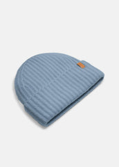Plush Cashmere Chunky-Knit Beanie in Scarves & Hats - AMALFI BLUE
