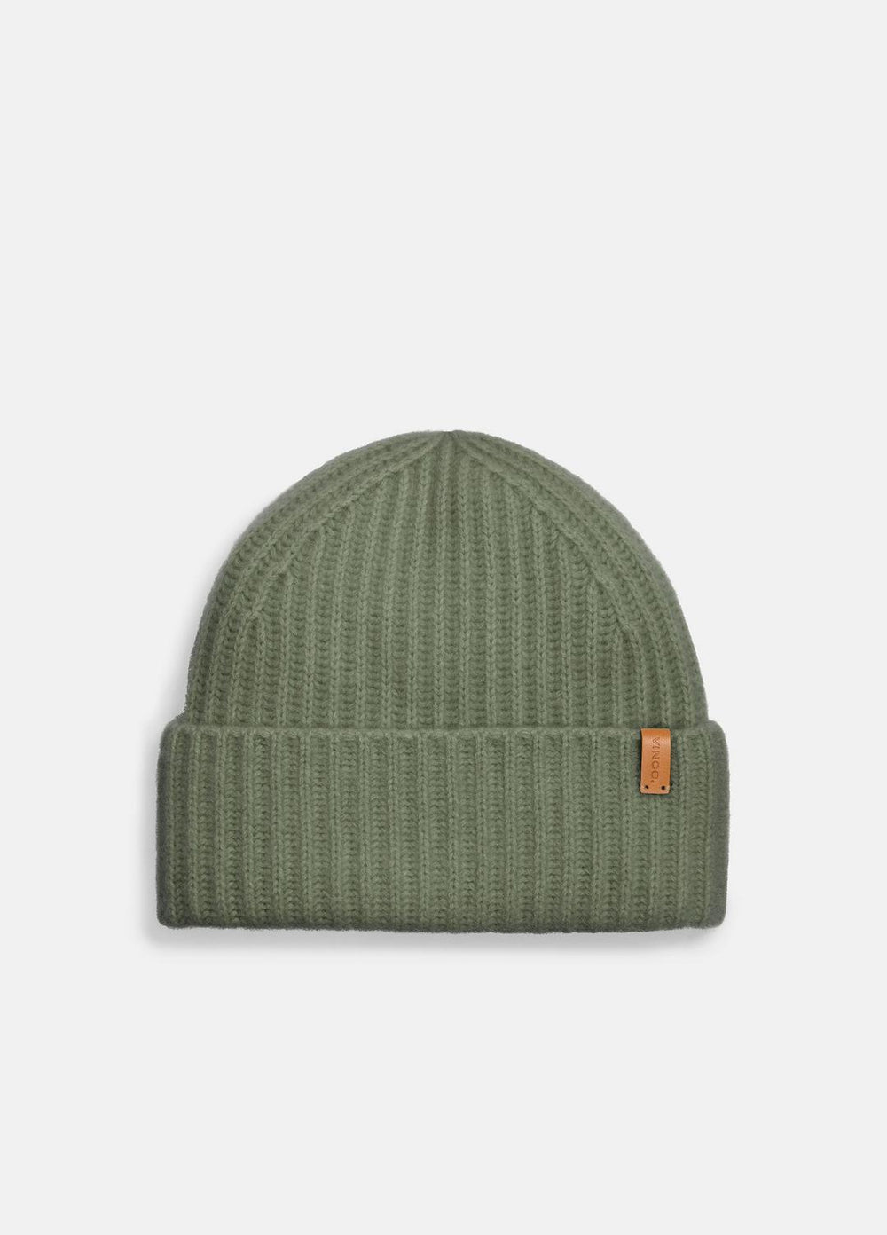 Plush Cashmere Chunky-Knit Beanie in Scarves & Hats - DEEP PATINA