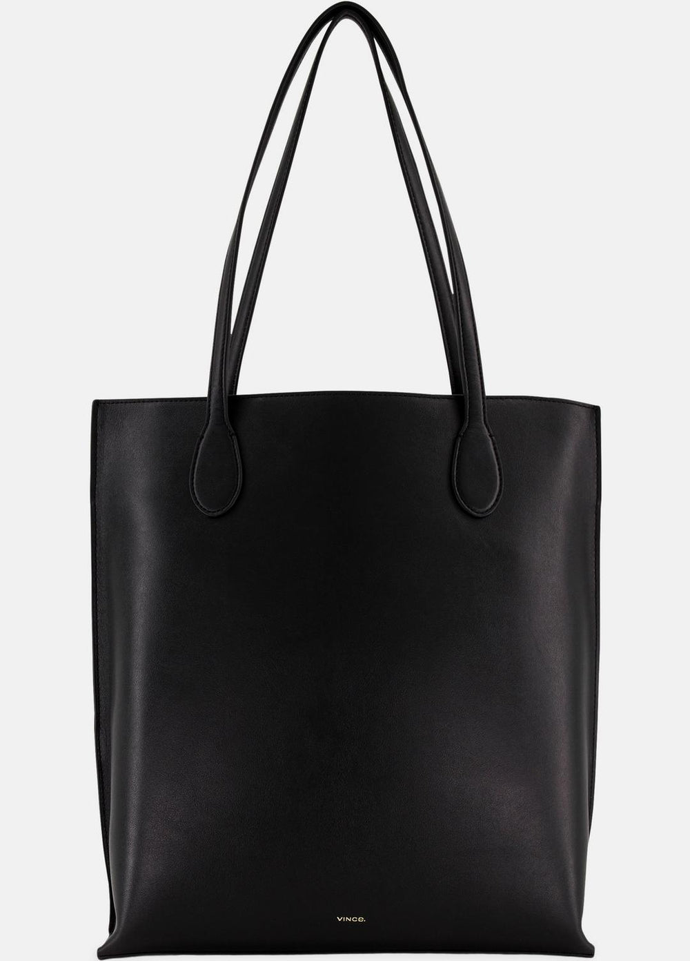 Athene Nappa Leather Tote in Handbags - BLACK
