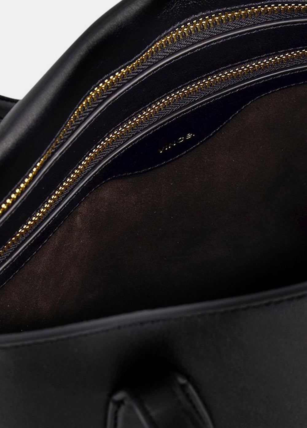 Athene Nappa Leather Tote in Handbags - BLACK