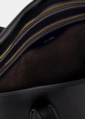Athene Nappa Leather Tote in Handbags - BLACK