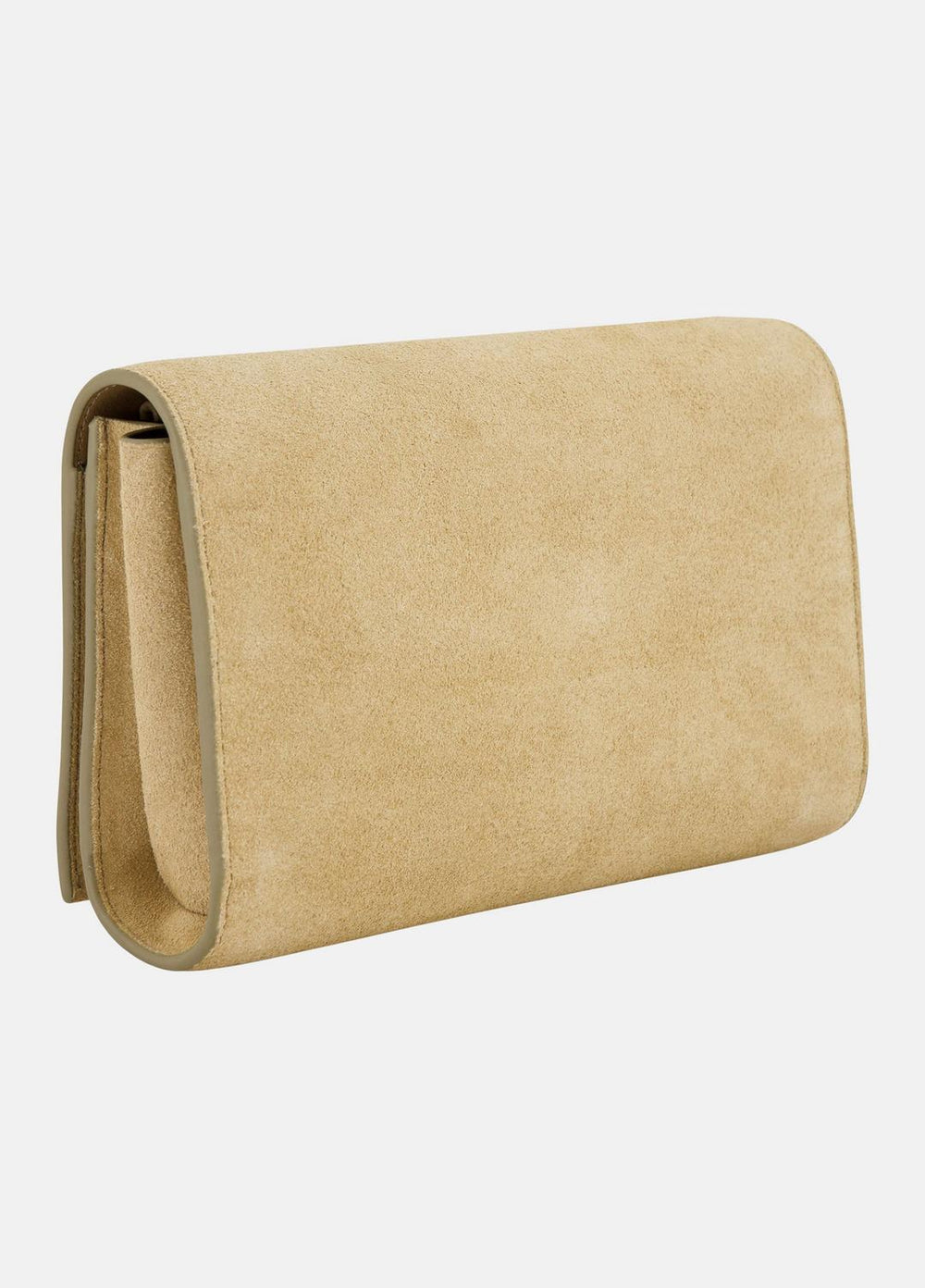 Suede Crossbody Wallet in Leather & Suede - SANDTRAIL