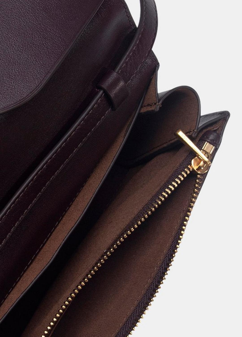 Leather Crossbody Wallet in Handbags - FIG