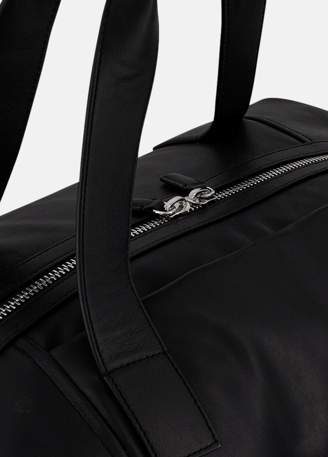 Westmore Nappa Leather Duffle Bag in Bags - BLACK