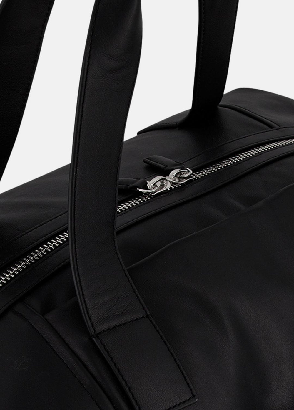 Westmore Nappa Leather Duffle Bag in Bags - BLACK