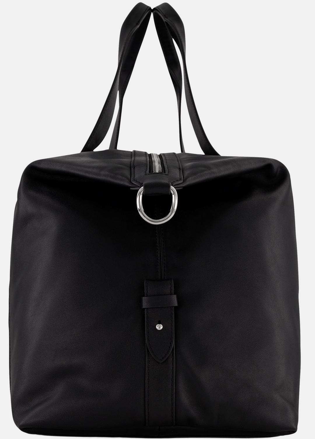 Westmore Nappa Leather Duffle Bag in Bags - BLACK