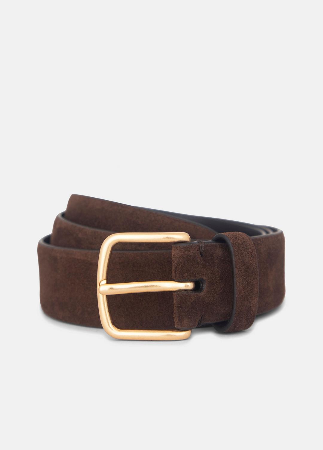 Women’s 32mm Suede Belt in Belts - ESPRESSO