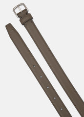Women’s 20mm Stitched Leather Belt in Belts - HAZEL VINE
