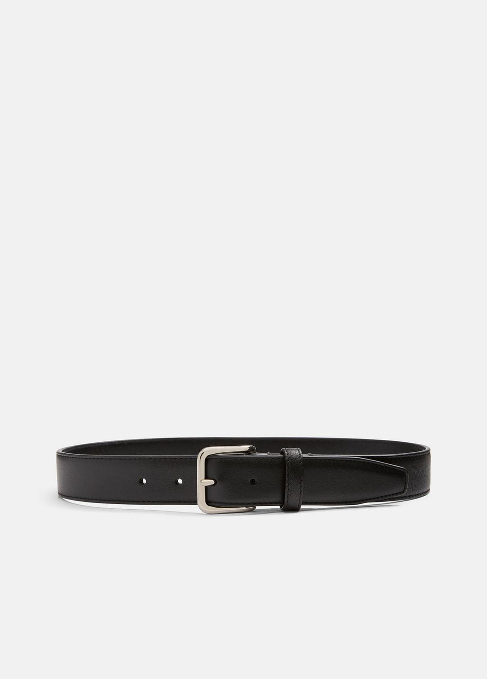 Women’s Classic Leather Belt in Accessories - BLACK