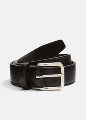Women’s Classic Leather Belt in Accessories - BLACK