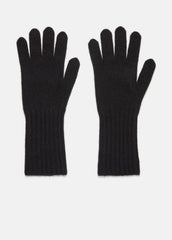 Plush Cashmere Gloves in Gloves - BLACK