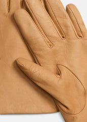 Cashmere-Lined Short Leather Glove in Gloves - BRUNA