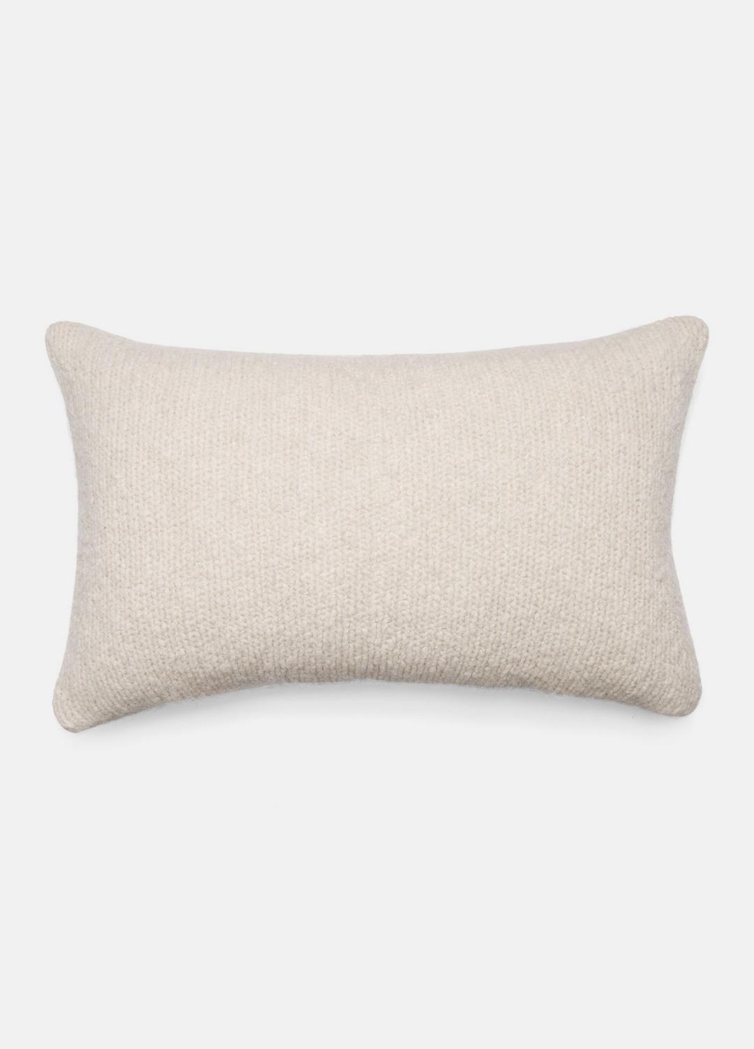 Cashmere-Silk Jersey Rectangle Pillow in Pillows & Blankets - LACE