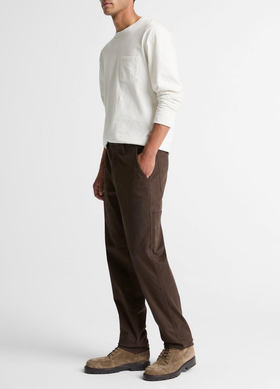 Owen Athletic Stretch-Cotton Utility Pant in Trousers - MISSION
