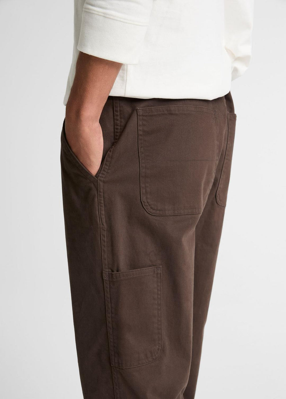 Owen Athletic Stretch-Cotton Utility Pant in Trousers - MISSION