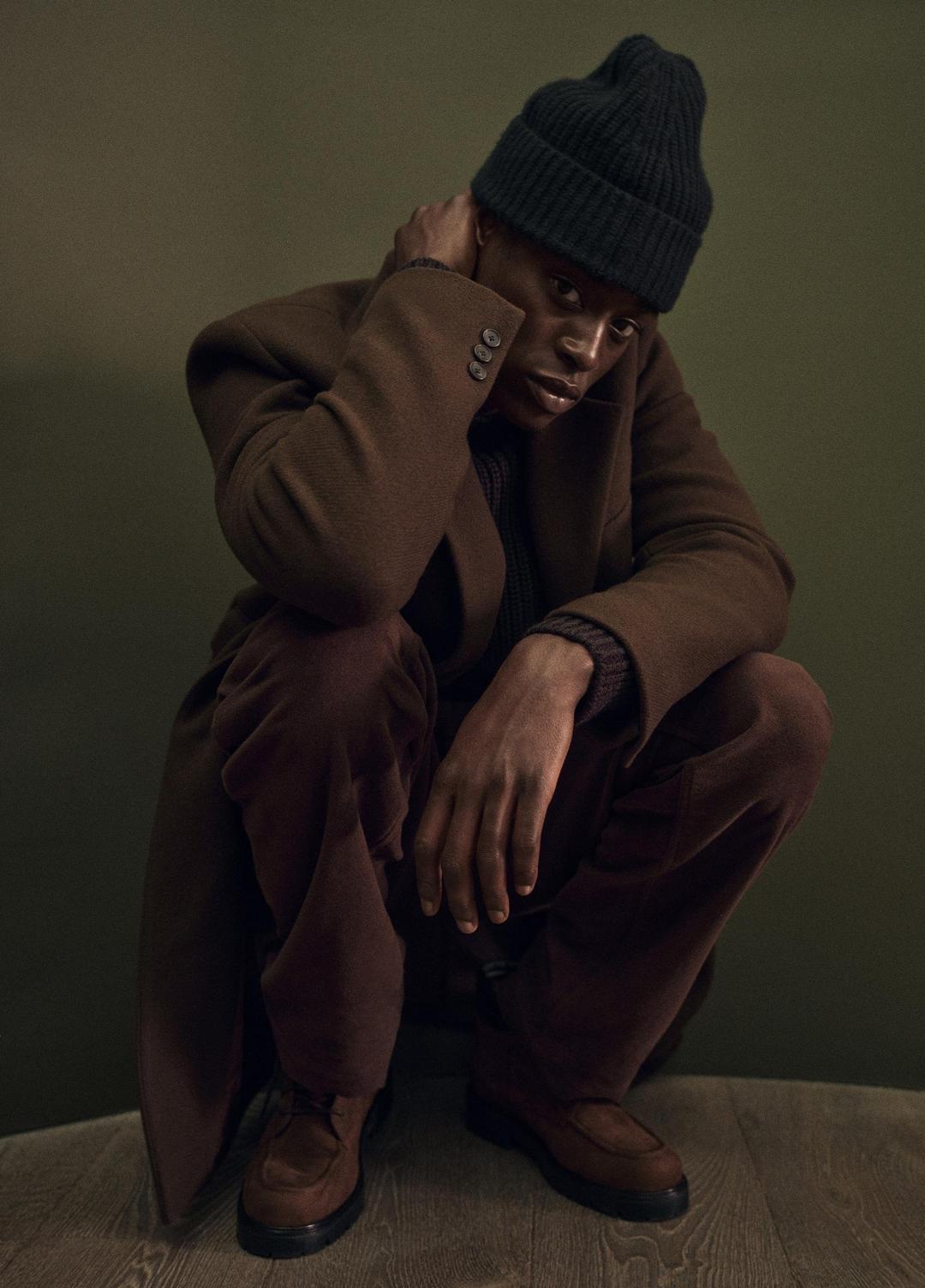 Splittable Wool-Cashmere Single-Breasted Topcoat in Coats - MISSION