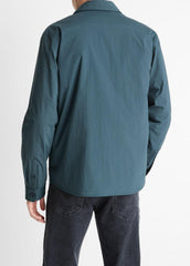 Insulated Tech-Cotton Shirt Jacket in Shirt Jackets - CLEAR LAKE