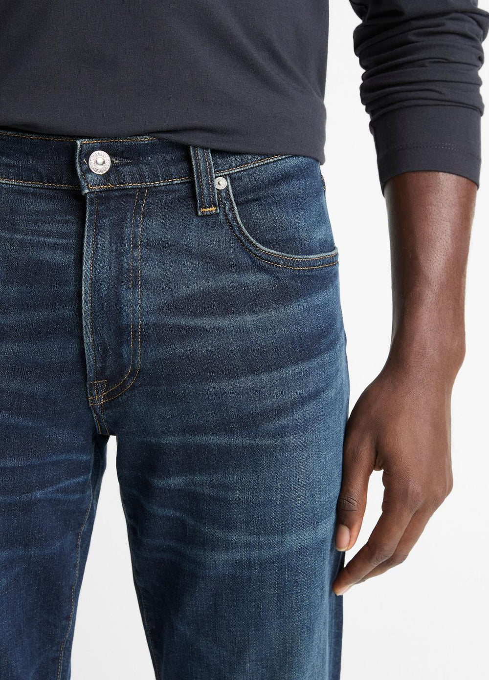 Citizens of Humanity Gage Slim Straight Jean in Denim - PROSPECT